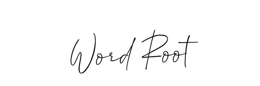 Similarly Allison_Script is the best handwritten signature design. Signature creator online .You can use it as an online autograph creator for name Word Root. Word Root signature style 2 images and pictures png
