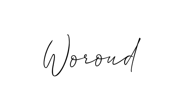 Similarly Allison_Script is the best handwritten signature design. Signature creator online .You can use it as an online autograph creator for name Woroud. Woroud signature style 2 images and pictures png