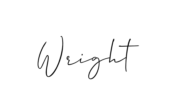 You should practise on your own different ways (Allison_Script) to write your name (Wright) in signature. don't let someone else do it for you. Wright signature style 2 images and pictures png