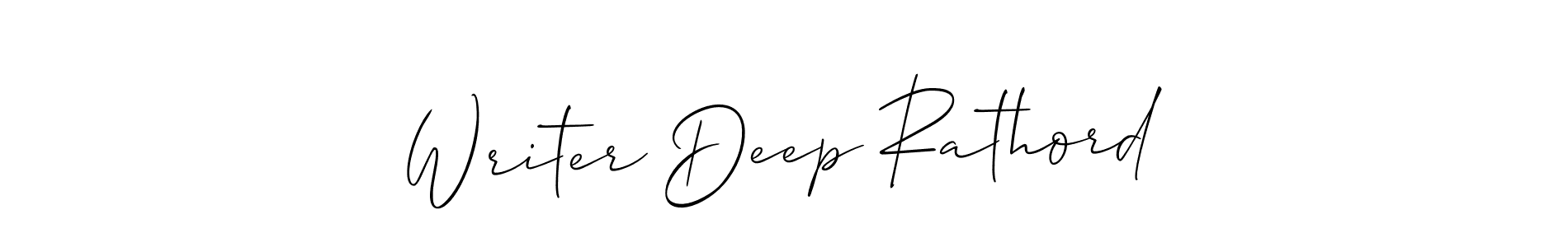 Here are the top 10 professional signature styles for the name Writer Deep Rathord. These are the best autograph styles you can use for your name. Writer Deep Rathord signature style 2 images and pictures png