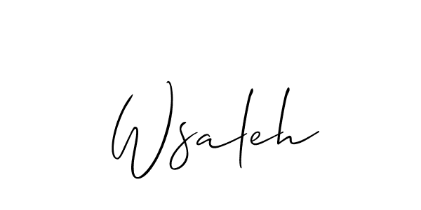 Check out images of Autograph of Wsaleh name. Actor Wsaleh Signature Style. Allison_Script is a professional sign style online. Wsaleh signature style 2 images and pictures png