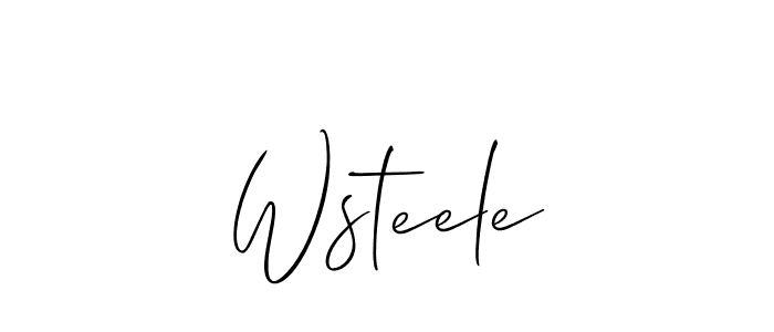 This is the best signature style for the Wsteele name. Also you like these signature font (Allison_Script). Mix name signature. Wsteele signature style 2 images and pictures png