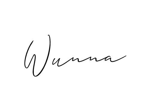 Similarly Allison_Script is the best handwritten signature design. Signature creator online .You can use it as an online autograph creator for name Wunna. Wunna signature style 2 images and pictures png