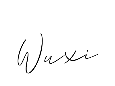 Check out images of Autograph of Wuxi name. Actor Wuxi Signature Style. Allison_Script is a professional sign style online. Wuxi signature style 2 images and pictures png