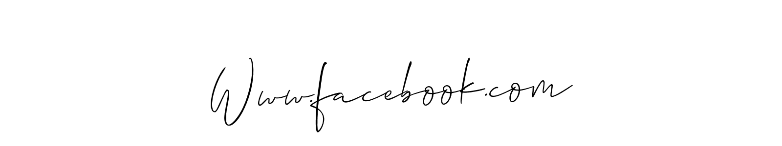 You should practise on your own different ways (Allison_Script) to write your name (Www.facebook.com) in signature. don't let someone else do it for you. Www.facebook.com signature style 2 images and pictures png