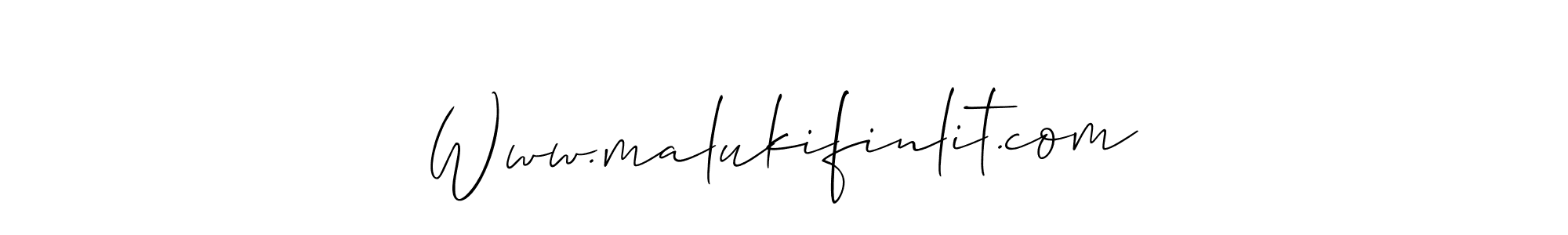 Check out images of Autograph of Www.malukifinlit.com name. Actor Www.malukifinlit.com Signature Style. Allison_Script is a professional sign style online. Www.malukifinlit.com signature style 2 images and pictures png