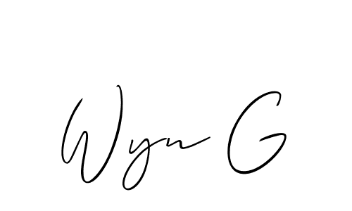 See photos of Wyn G official signature by Spectra . Check more albums & portfolios. Read reviews & check more about Allison_Script font. Wyn G signature style 2 images and pictures png