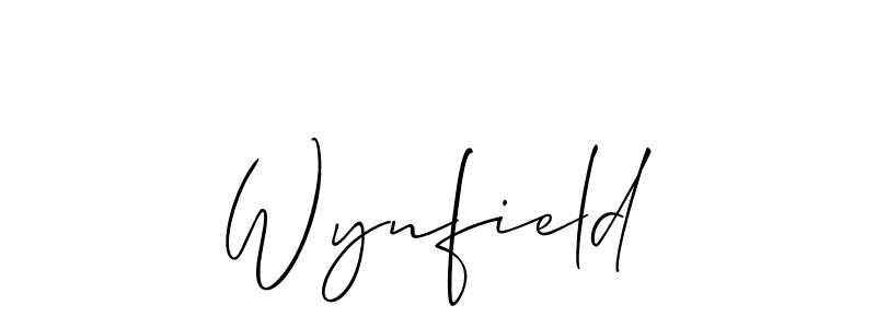 Once you've used our free online signature maker to create your best signature Allison_Script style, it's time to enjoy all of the benefits that Wynfield name signing documents. Wynfield signature style 2 images and pictures png