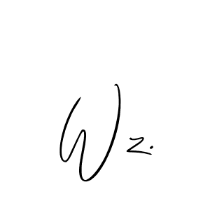 if you are searching for the best signature style for your name Wz.. so please give up your signature search. here we have designed multiple signature styles  using Allison_Script. Wz. signature style 2 images and pictures png