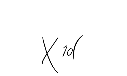 You should practise on your own different ways (Allison_Script) to write your name (X 10() in signature. don't let someone else do it for you. X 10( signature style 2 images and pictures png