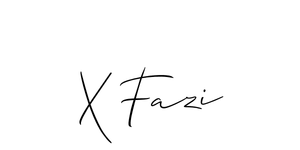 Once you've used our free online signature maker to create your best signature Allison_Script style, it's time to enjoy all of the benefits that X Fazi name signing documents. X Fazi signature style 2 images and pictures png