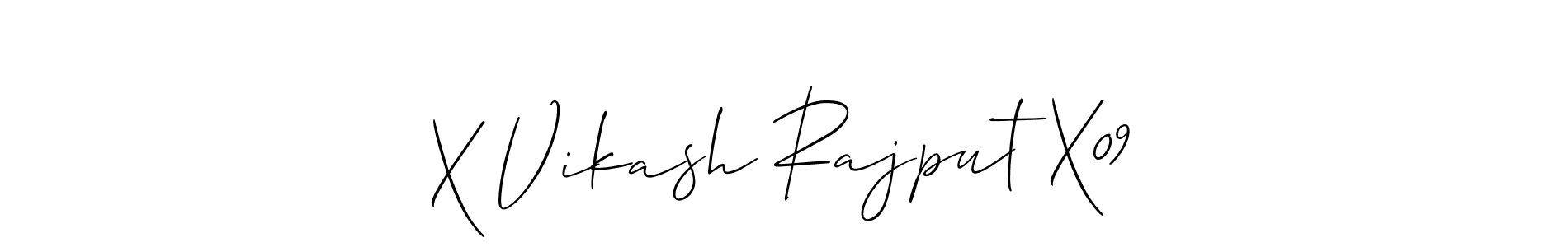 Here are the top 10 professional signature styles for the name X Vikash Rajput X09. These are the best autograph styles you can use for your name. X Vikash Rajput X09 signature style 2 images and pictures png