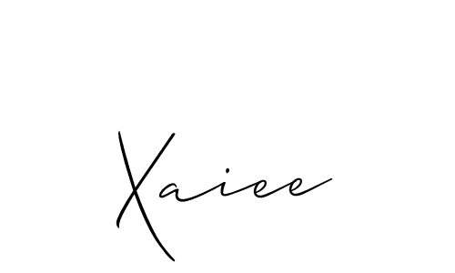 Also we have Xaiee name is the best signature style. Create professional handwritten signature collection using Allison_Script autograph style. Xaiee signature style 2 images and pictures png