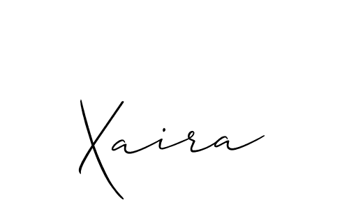 Xaira stylish signature style. Best Handwritten Sign (Allison_Script) for my name. Handwritten Signature Collection Ideas for my name Xaira. Xaira signature style 2 images and pictures png