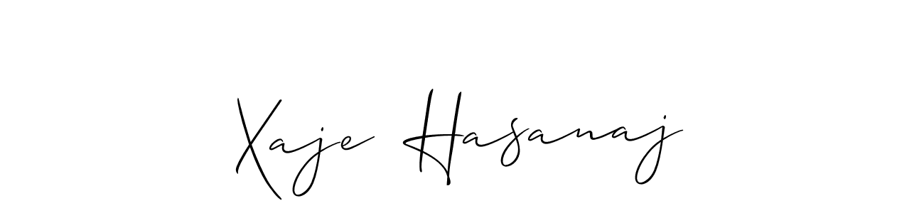 You should practise on your own different ways (Allison_Script) to write your name (Xaje  Hasanaj) in signature. don't let someone else do it for you. Xaje  Hasanaj signature style 2 images and pictures png