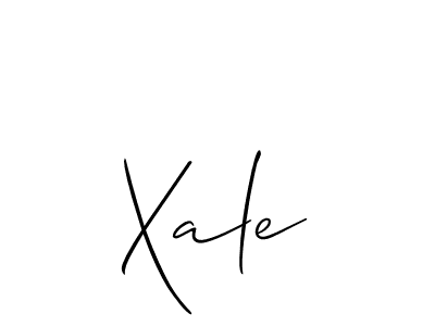 How to make Xale name signature. Use Allison_Script style for creating short signs online. This is the latest handwritten sign. Xale signature style 2 images and pictures png