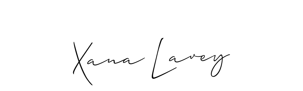 See photos of Xana Lavey official signature by Spectra . Check more albums & portfolios. Read reviews & check more about Allison_Script font. Xana Lavey signature style 2 images and pictures png