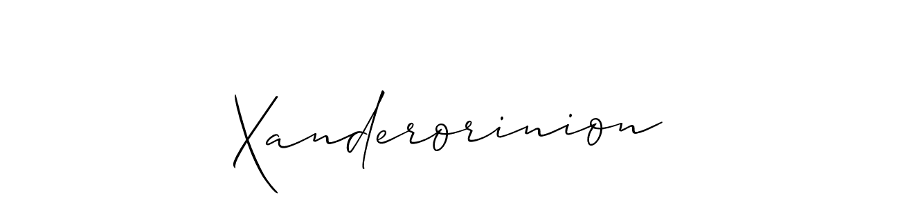 You should practise on your own different ways (Allison_Script) to write your name (Xanderorinion) in signature. don't let someone else do it for you. Xanderorinion signature style 2 images and pictures png