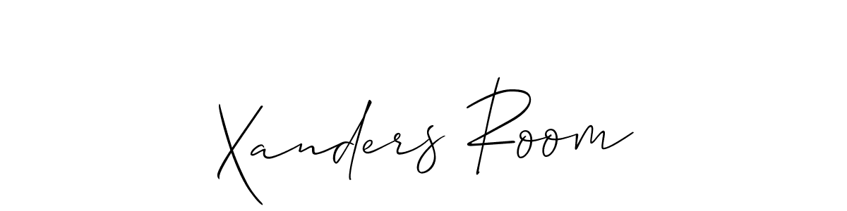 Check out images of Autograph of Xanders Room name. Actor Xanders Room Signature Style. Allison_Script is a professional sign style online. Xanders Room signature style 2 images and pictures png