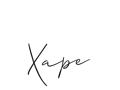 You can use this online signature creator to create a handwritten signature for the name Xape. This is the best online autograph maker. Xape signature style 2 images and pictures png