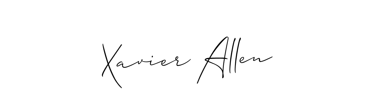 Check out images of Autograph of Xavier Allen name. Actor Xavier Allen Signature Style. Allison_Script is a professional sign style online. Xavier Allen signature style 2 images and pictures png