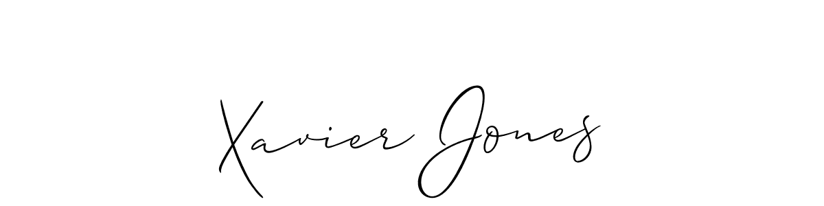 if you are searching for the best signature style for your name Xavier Jones. so please give up your signature search. here we have designed multiple signature styles  using Allison_Script. Xavier Jones signature style 2 images and pictures png