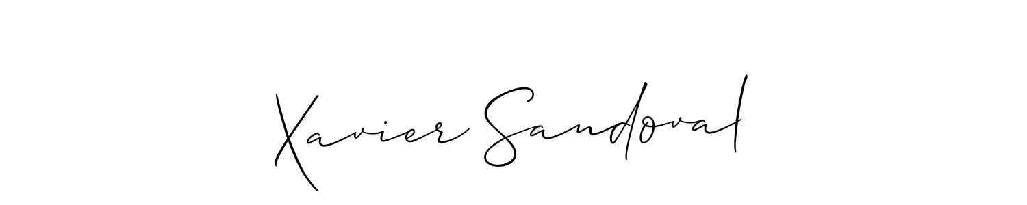 Similarly Allison_Script is the best handwritten signature design. Signature creator online .You can use it as an online autograph creator for name Xavier Sandoval. Xavier Sandoval signature style 2 images and pictures png