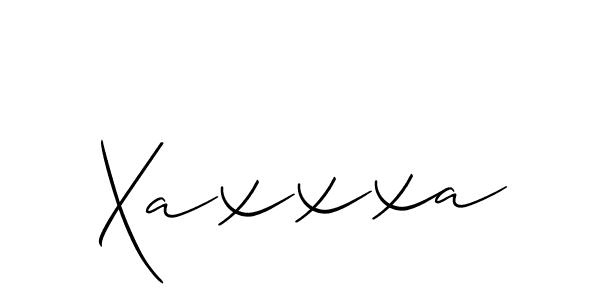 Make a short Xaxxxa signature style. Manage your documents anywhere anytime using Allison_Script. Create and add eSignatures, submit forms, share and send files easily. Xaxxxa signature style 2 images and pictures png