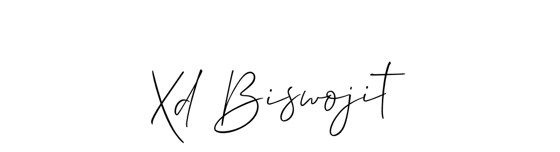 How to Draw Xd Biswojit signature style? Allison_Script is a latest design signature styles for name Xd Biswojit. Xd Biswojit signature style 2 images and pictures png