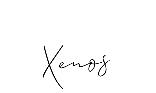 Once you've used our free online signature maker to create your best signature Allison_Script style, it's time to enjoy all of the benefits that Xenos name signing documents. Xenos signature style 2 images and pictures png