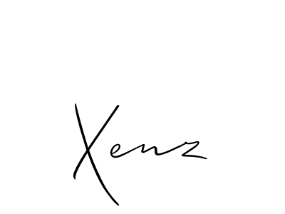 if you are searching for the best signature style for your name Xenz. so please give up your signature search. here we have designed multiple signature styles  using Allison_Script. Xenz signature style 2 images and pictures png