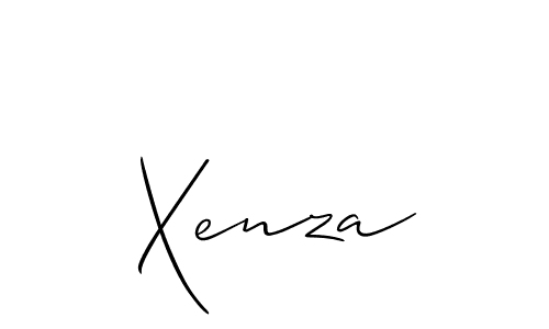 if you are searching for the best signature style for your name Xenza. so please give up your signature search. here we have designed multiple signature styles  using Allison_Script. Xenza signature style 2 images and pictures png