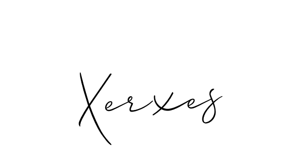 Also You can easily find your signature by using the search form. We will create Xerxes name handwritten signature images for you free of cost using Allison_Script sign style. Xerxes signature style 2 images and pictures png