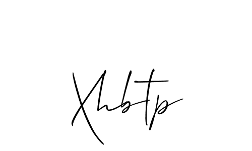 Also we have Xhbtp name is the best signature style. Create professional handwritten signature collection using Allison_Script autograph style. Xhbtp signature style 2 images and pictures png