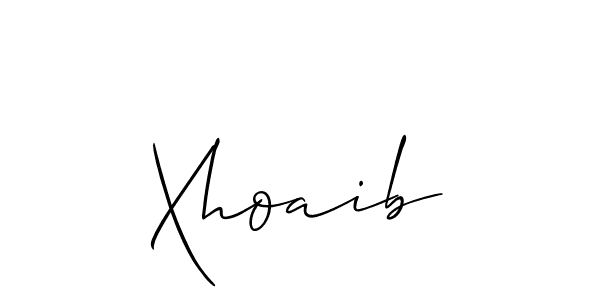 Similarly Allison_Script is the best handwritten signature design. Signature creator online .You can use it as an online autograph creator for name Xhoaib. Xhoaib signature style 2 images and pictures png