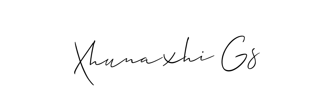 Once you've used our free online signature maker to create your best signature Allison_Script style, it's time to enjoy all of the benefits that Xhunaxhi Gs name signing documents. Xhunaxhi Gs signature style 2 images and pictures png