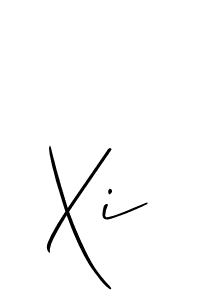 It looks lik you need a new signature style for name Xi. Design unique handwritten (Allison_Script) signature with our free signature maker in just a few clicks. Xi signature style 2 images and pictures png