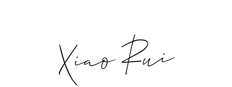 See photos of Xiao Rui official signature by Spectra . Check more albums & portfolios. Read reviews & check more about Allison_Script font. Xiao Rui signature style 2 images and pictures png