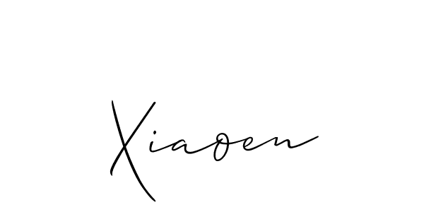 Make a short Xiaoen signature style. Manage your documents anywhere anytime using Allison_Script. Create and add eSignatures, submit forms, share and send files easily. Xiaoen signature style 2 images and pictures png