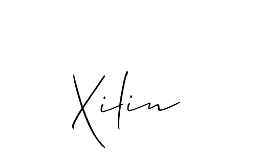 Similarly Allison_Script is the best handwritten signature design. Signature creator online .You can use it as an online autograph creator for name Xilin. Xilin signature style 2 images and pictures png