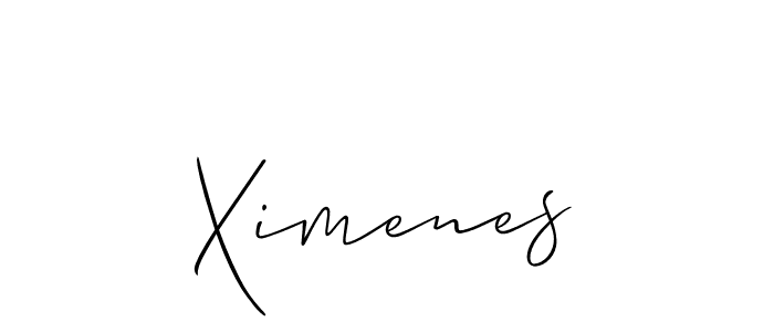 How to make Ximenes signature? Allison_Script is a professional autograph style. Create handwritten signature for Ximenes name. Ximenes signature style 2 images and pictures png