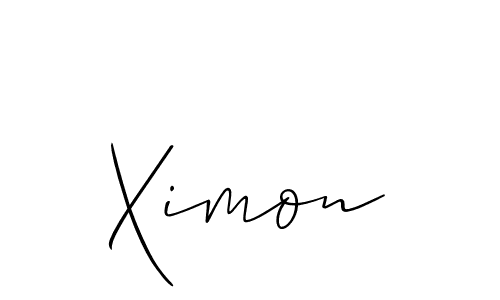 Create a beautiful signature design for name Ximon. With this signature (Allison_Script) fonts, you can make a handwritten signature for free. Ximon signature style 2 images and pictures png