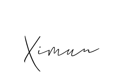 Make a short Ximun signature style. Manage your documents anywhere anytime using Allison_Script. Create and add eSignatures, submit forms, share and send files easily. Ximun signature style 2 images and pictures png