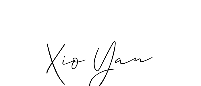 Make a short Xio Yan signature style. Manage your documents anywhere anytime using Allison_Script. Create and add eSignatures, submit forms, share and send files easily. Xio Yan signature style 2 images and pictures png