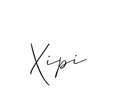 Design your own signature with our free online signature maker. With this signature software, you can create a handwritten (Allison_Script) signature for name Xipi. Xipi signature style 2 images and pictures png