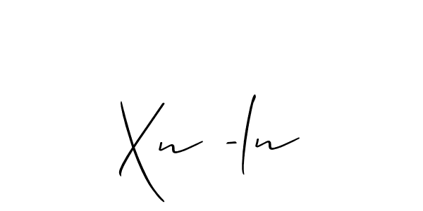 Make a short Xn -ln signature style. Manage your documents anywhere anytime using Allison_Script. Create and add eSignatures, submit forms, share and send files easily. Xn -ln signature style 2 images and pictures png