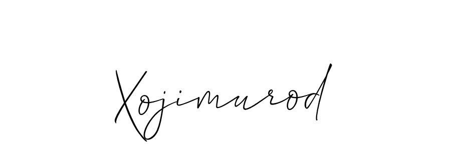 Also we have Xojimurod name is the best signature style. Create professional handwritten signature collection using Allison_Script autograph style. Xojimurod signature style 2 images and pictures png