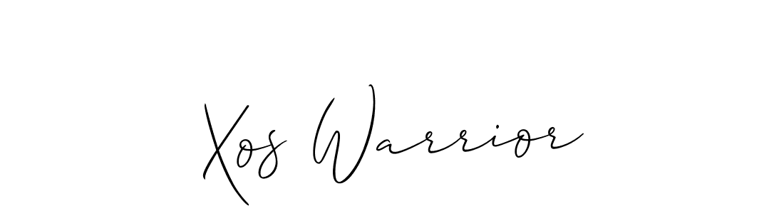 Check out images of Autograph of Xos Warrior name. Actor Xos Warrior Signature Style. Allison_Script is a professional sign style online. Xos Warrior signature style 2 images and pictures png