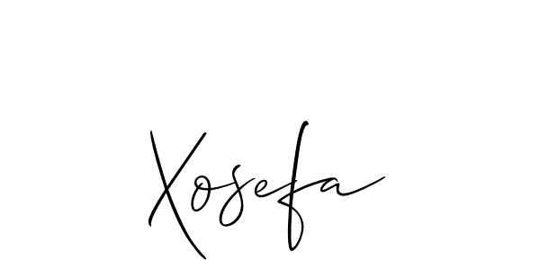 Also we have Xosefa name is the best signature style. Create professional handwritten signature collection using Allison_Script autograph style. Xosefa signature style 2 images and pictures png
