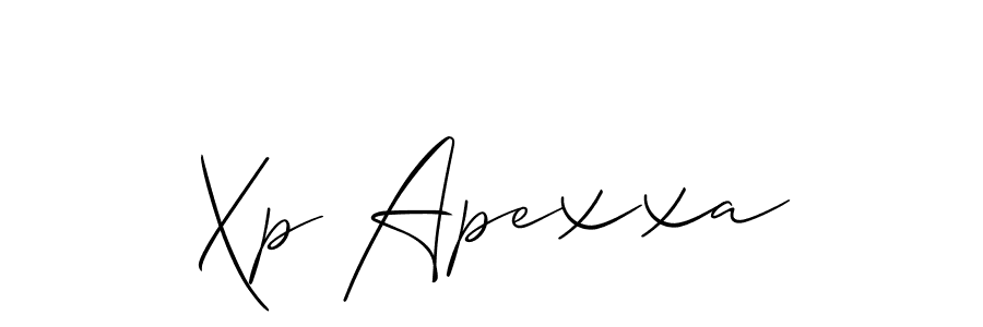 Best and Professional Signature Style for Xp Apexxa. Allison_Script Best Signature Style Collection. Xp Apexxa signature style 2 images and pictures png